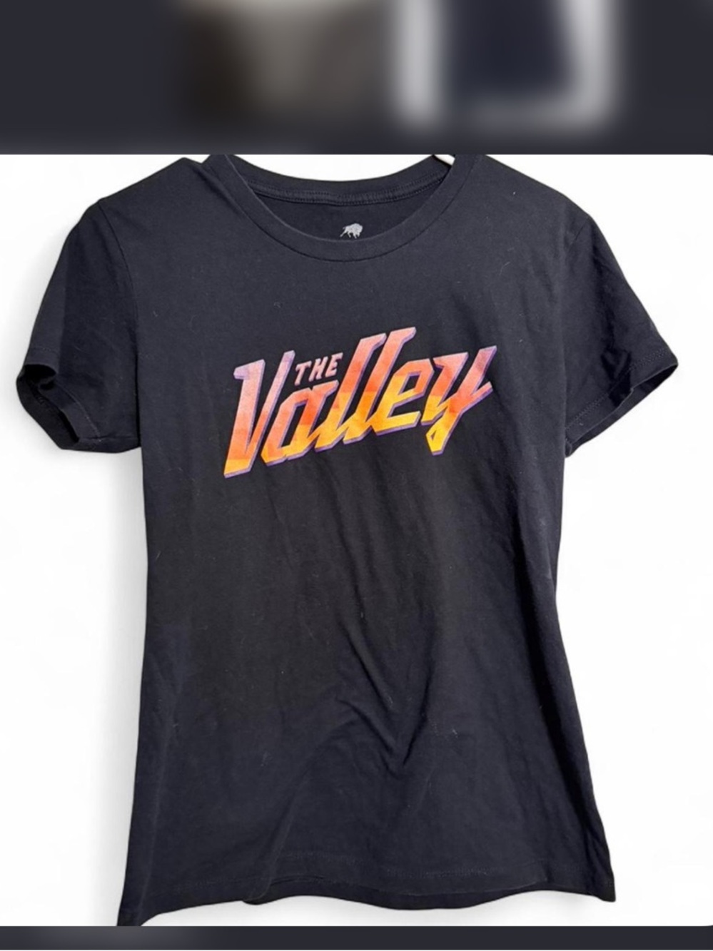 Black 'The Valley' Graphic Tee